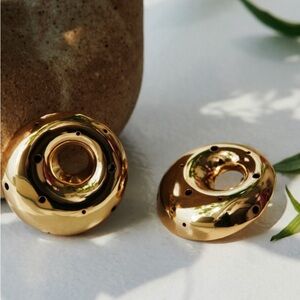 J. Crew - Paula Mendoza Gold Tone Statement Earrings
